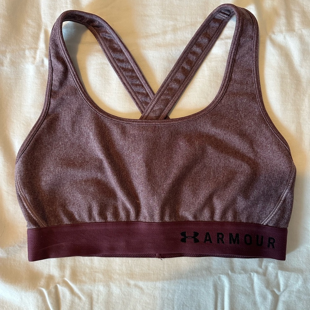 Under Armour Women's Maroon Sports Bra